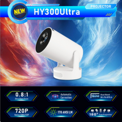 HY300 Ultra Short Throw 4K Mini Projector