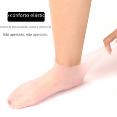 Moisturizing Silicone Socks for Cracked Heels Protection