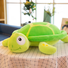 Colorful Plush Turtle Toy Pillow for Kids