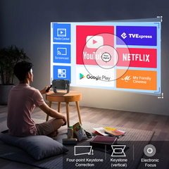 HD Compact Wireless Smart Projector