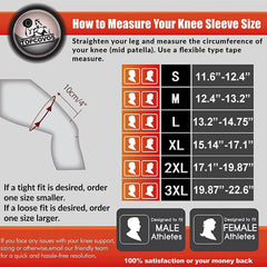 Men's Silicone Knee Brace for Sports and Fitness