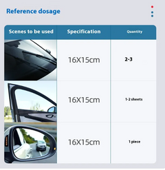 Car Glass Oil Film Remover Wipes - Streak-Free, Fast-Acting, Rainproof Cleaning Cloths for Windshield (1/3/5/10 PCS)