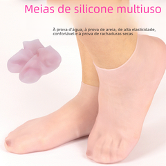 Moisturizing Silicone Socks for Cracked Heels Protection
