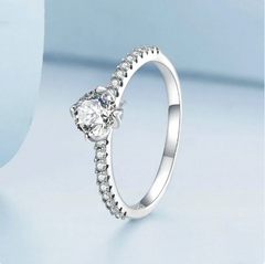 925 Silver Heart Ring