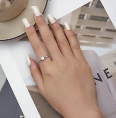 925 Silver Heart Ring