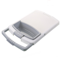 Plastic Cutting Board with Drainage Design for Kitchen