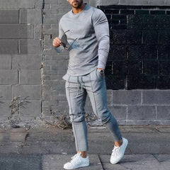 Men's Casual Spring/Fall 2-Piece Outfit Set
