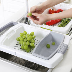 Plastic Cutting Board with Drainage Design for Kitchen