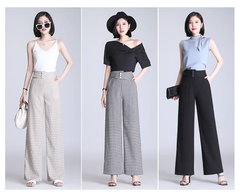 High Waist Stylish Wide Leg Pants