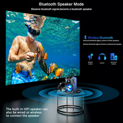 HD Compact Wireless Smart Projector
