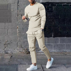 Men's Casual Spring/Fall 2-Piece Outfit Set