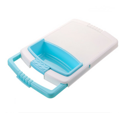 Plastic Cutting Board with Drainage Design for Kitchen