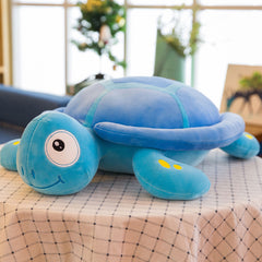 Colorful Plush Turtle Toy Pillow for Kids