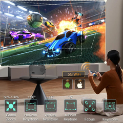 HD Compact Wireless Smart Projector